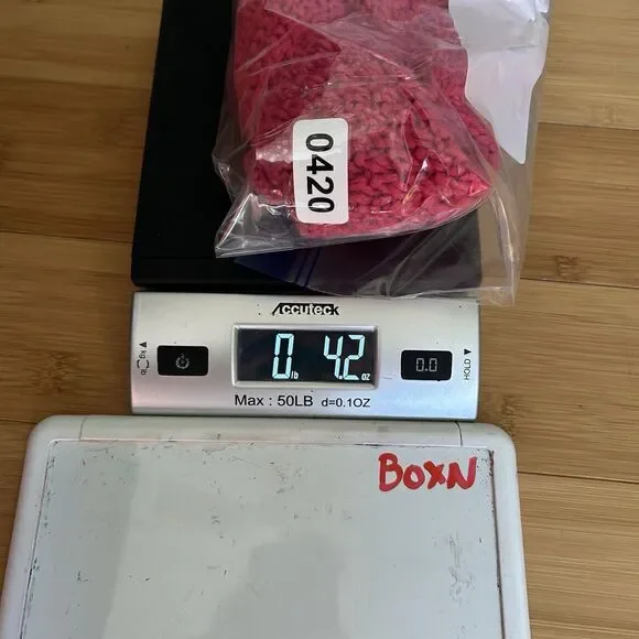 Vtg Talbots Womens Knit Wool Blend Pink Hat - Picture 13 of 13